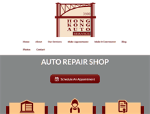 Tablet Screenshot of hongkongautoservice.com
